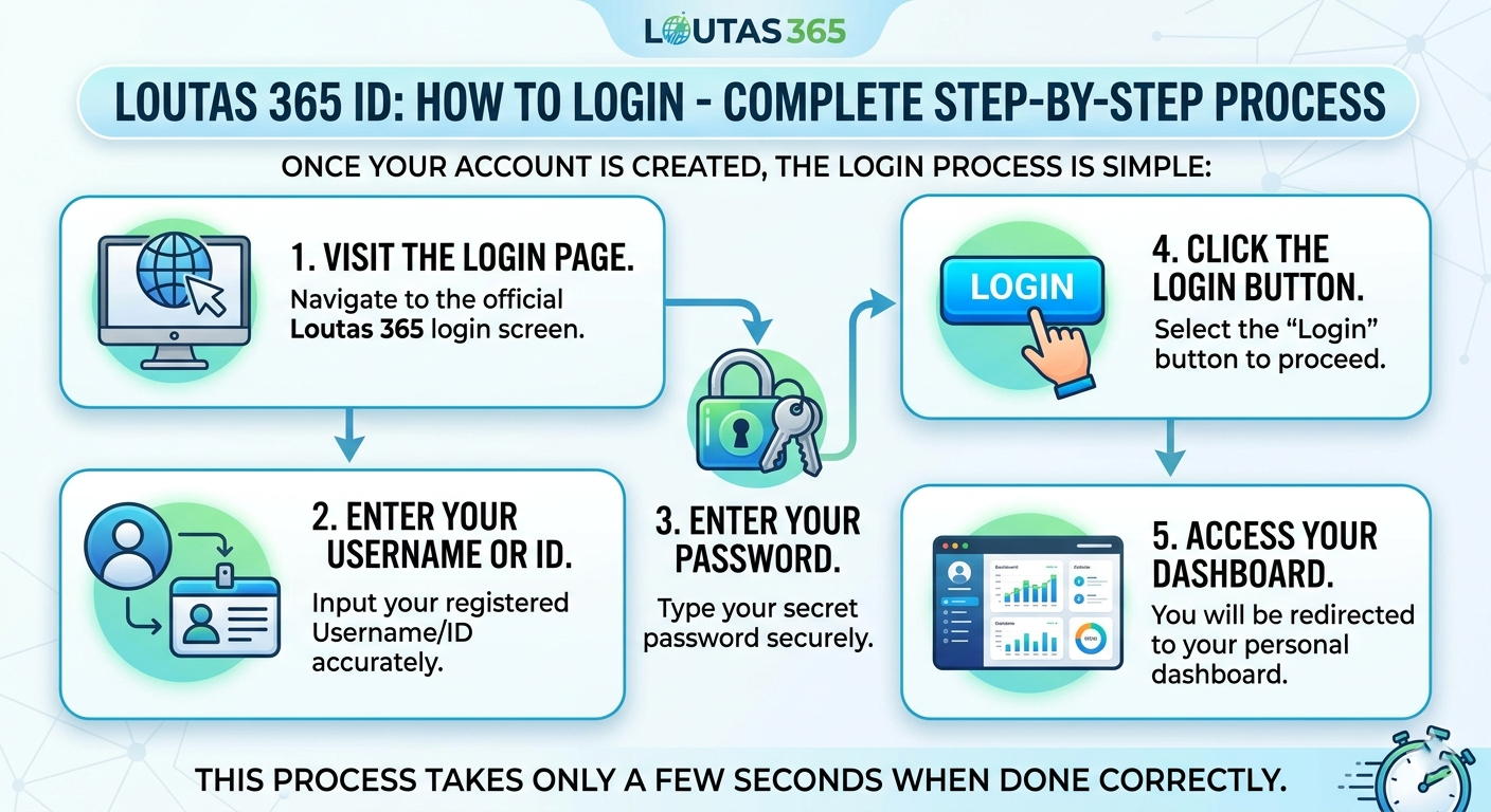 Loutas 365 ID How to Login