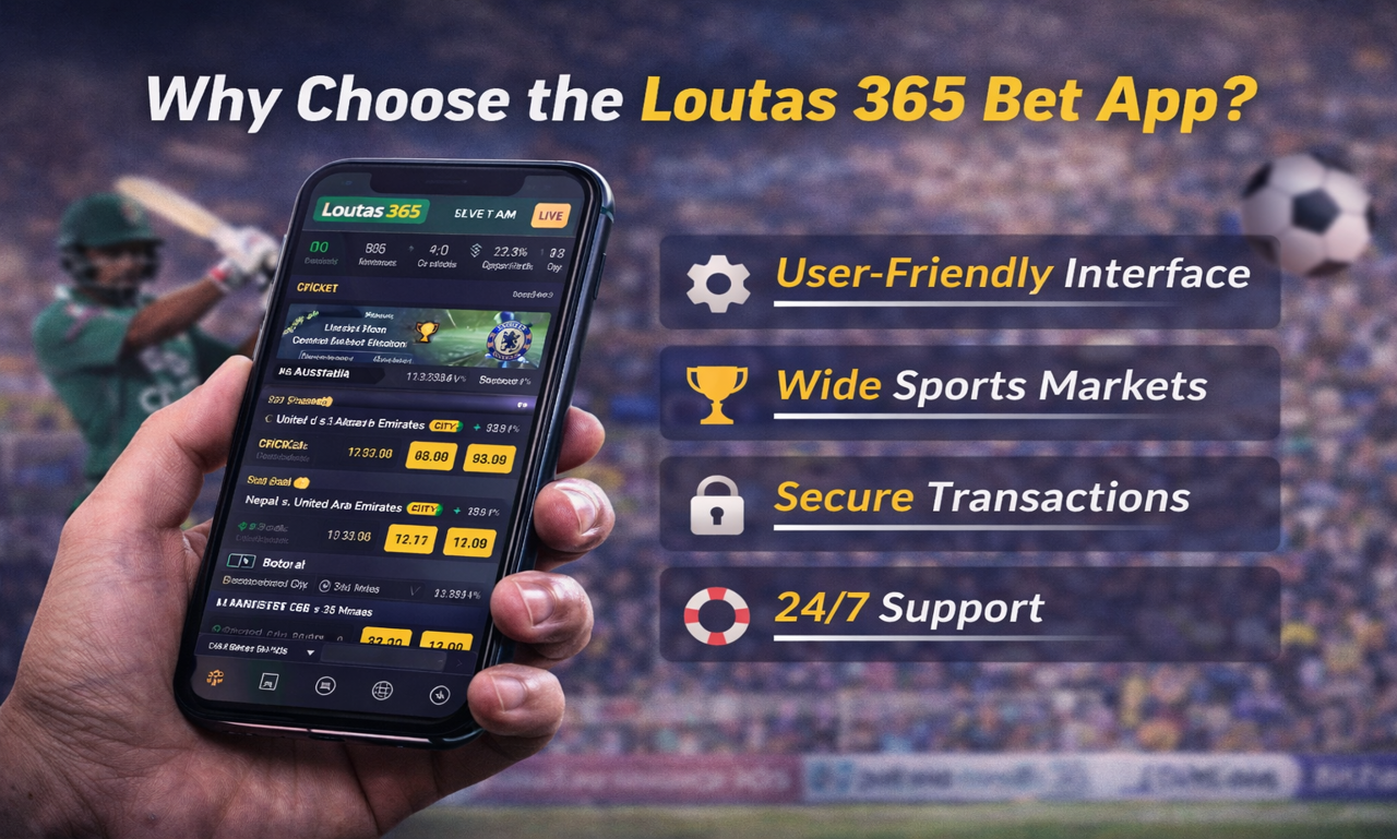 Why Choose the Loutas 365 Bet App