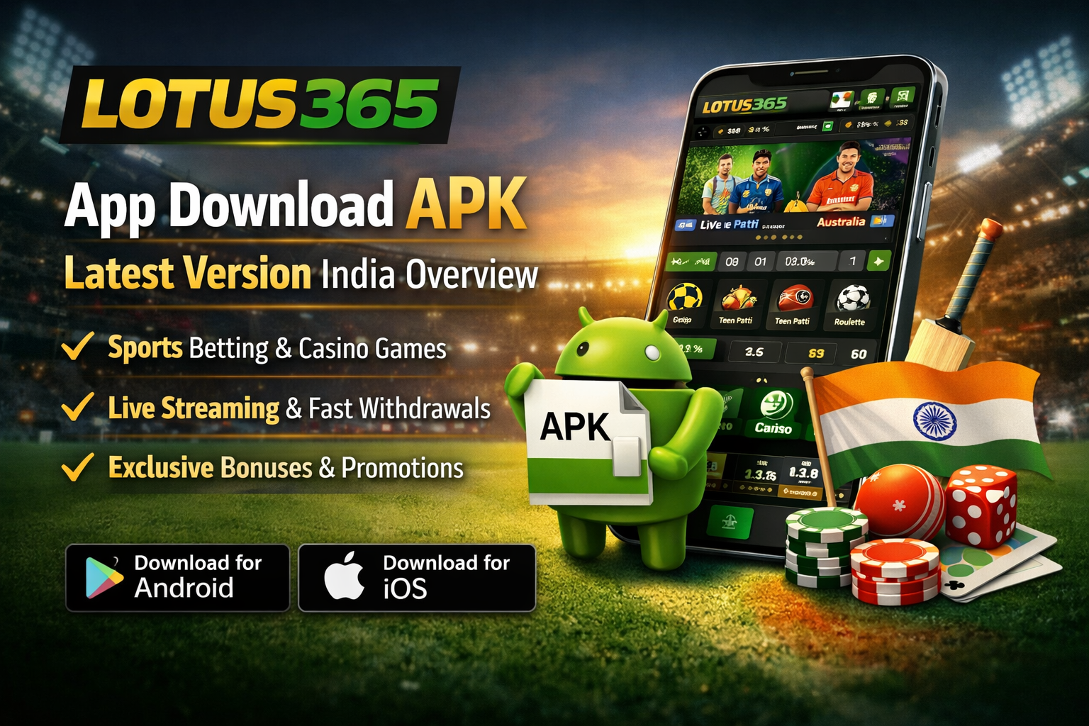 Lotus365 App Download APK Latest Version India Overview