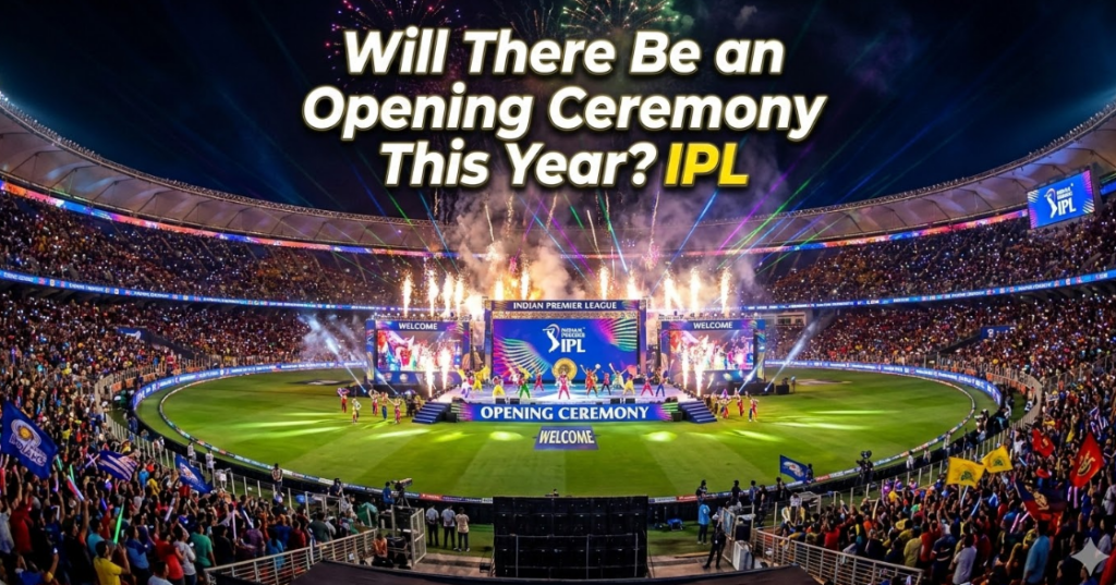 Opening Ceremony This Year