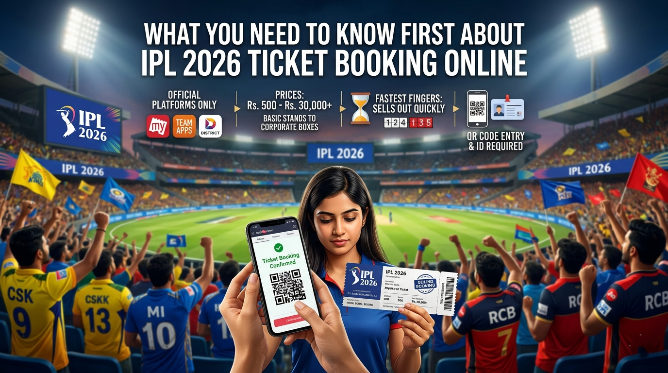 What You Need to Know First About IPL 2026 Ticket Booking Online