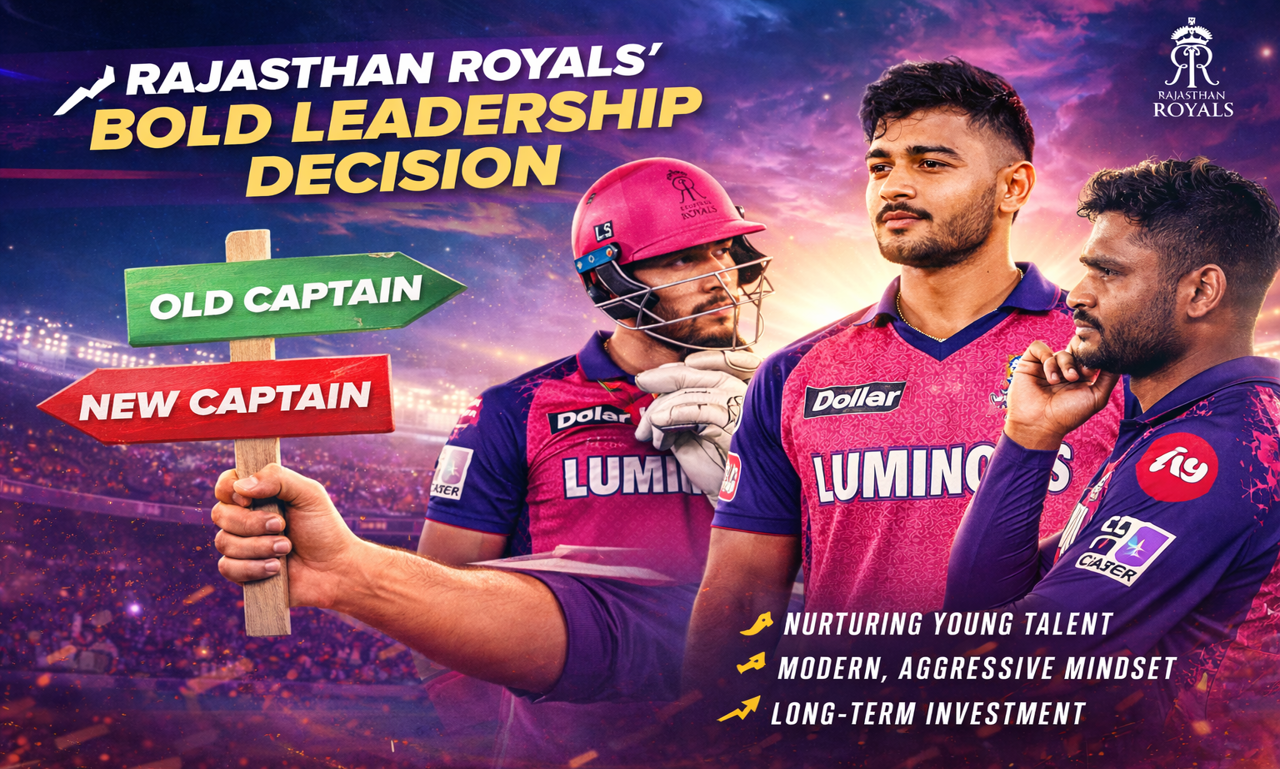 Rajasthan Royals’ Bold Leadership Decision